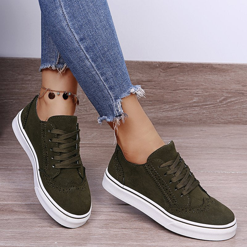 Damen Elegante Sneakers mit modischem Brogue-Design Echo Archiv