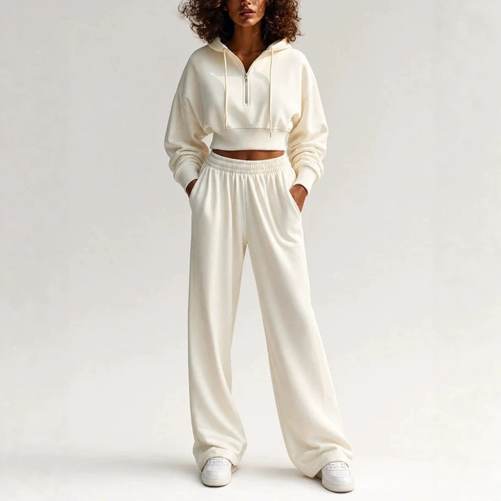 Damen Lässiges und modisches Jogginganzug-Set Echo Archiv