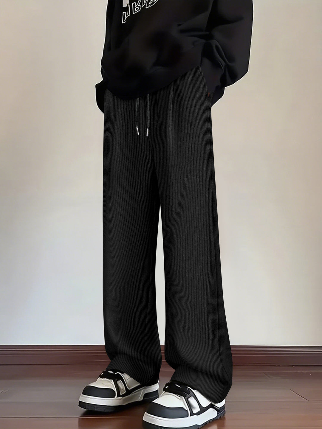 Herren elegante weiche Ripp-Hose Echoarchiv