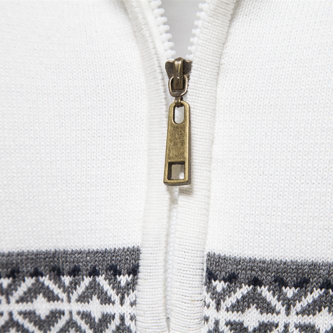 Herren Pullover mit modernem Zipper und attraktiven Farbmustern Echoarchiv