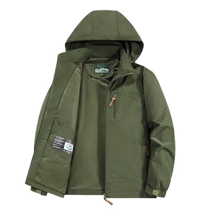 Atmungsaktive und wasserabweisende Outdoor-Jacke für Herren Echo Archive
