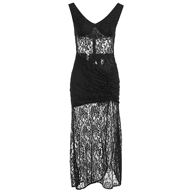 Damen Spitzenkleid im vorteilhaften Schnitt Echo Archiv