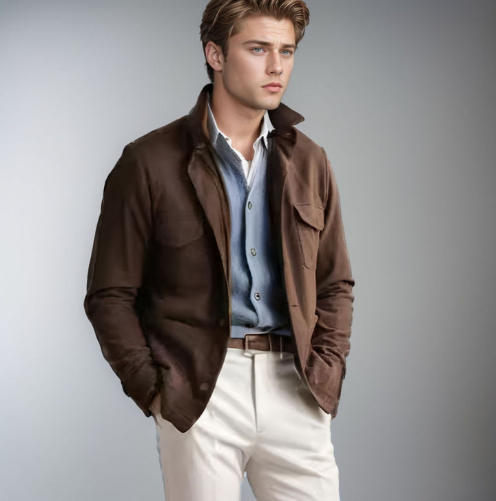 Herren Herbstjacke mit praktischen Taschen Echoarchiv