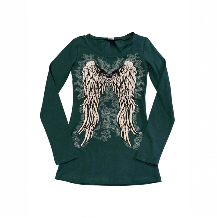 Damen T-Shirt mit Engelprint Echo Archiv