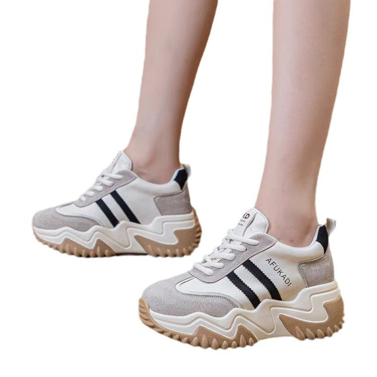 Damen Chunky Sneakers mit ergonomischer Dämpfung und rutschfester Sohle Echo Archiv
