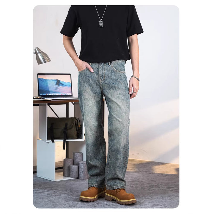 Herren Bequeme Jeans mit lässigem Schnitt Echo Archiv
