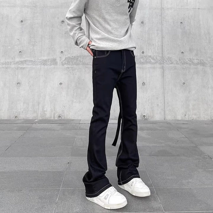 Herren Modische geflammte Jeans Echoarchiv