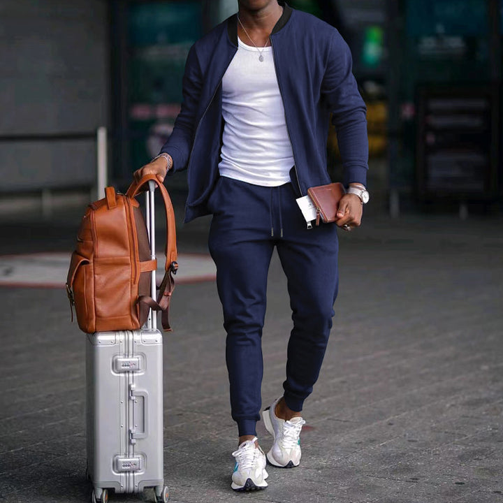 Herren Sportliches Jogginganzug-Set aus atmungsaktivem Material und modernem Design Echoarchiv