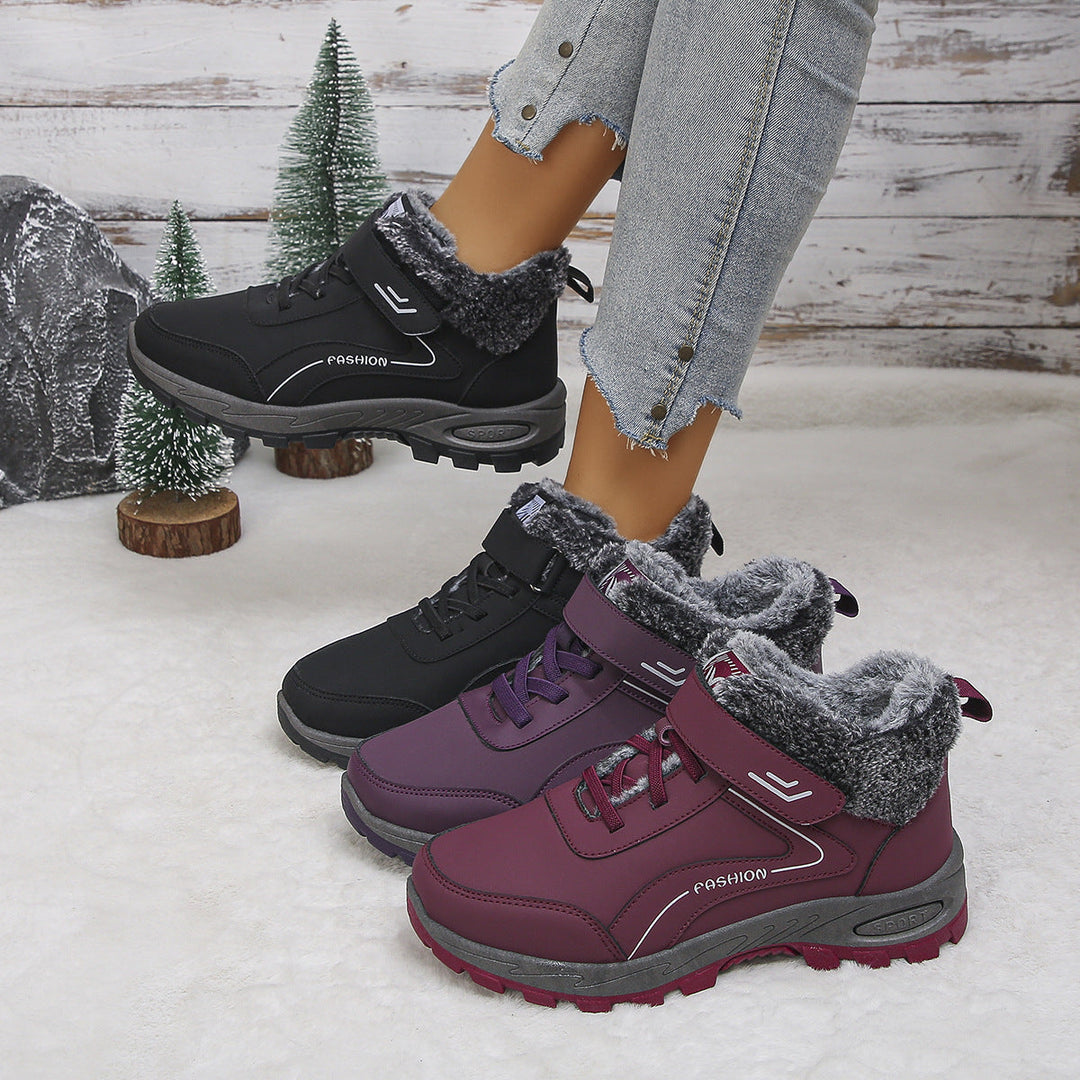 Damen Winterstiefel mit Warmfutter und rutschfester Sohle Echoarchiv