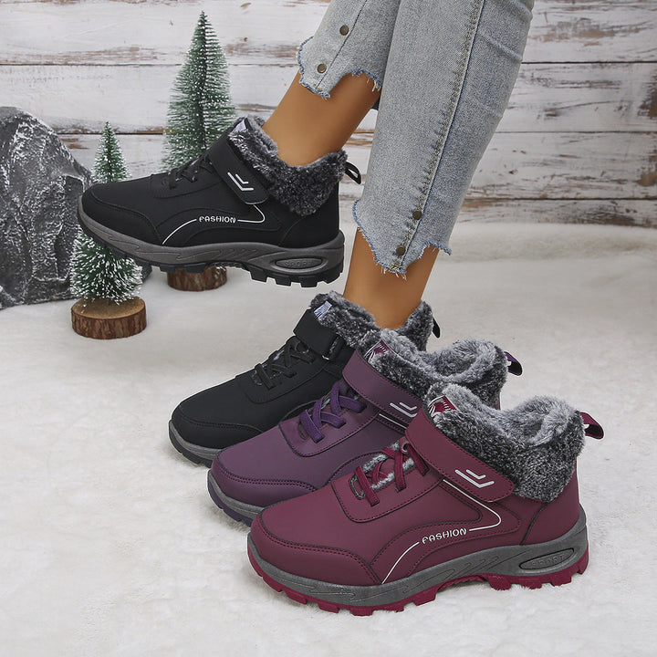 Damen Winterstiefel mit Warmfutter und rutschfester Sohle Echoarchiv