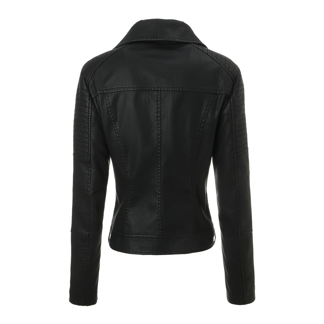 Damen Modische Bikerjacke mit Steppdesign – Célinea