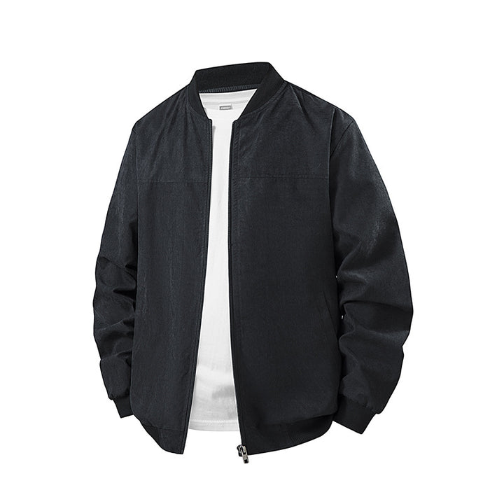 Herren Leichte Übergangsjacke mit hohem Kragen und Seitentaschen Echo Archiv