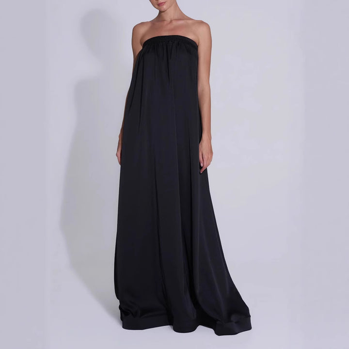 Damen Elegantes Maxikleid mit floralem Design und elastischem Oberteil Echo Archiv