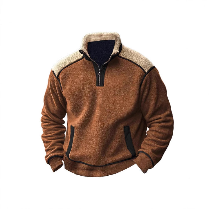 Herren Teddyfleece Pullover Echoarchiv