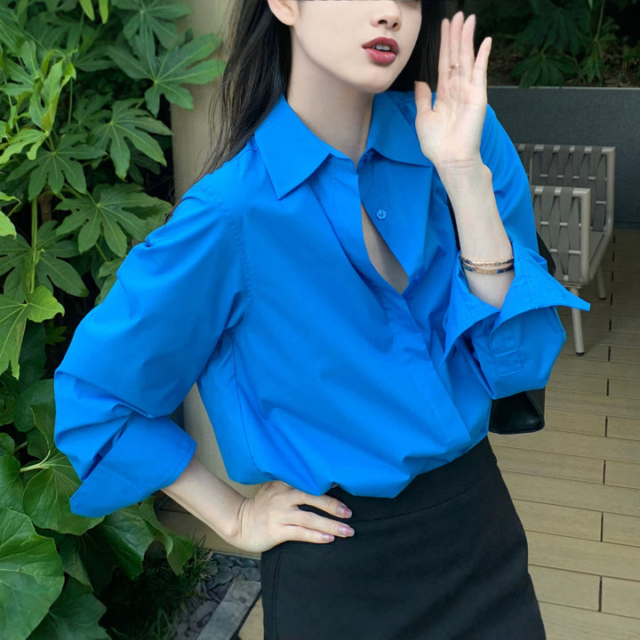 Damen Elegante und lässige Bluse Echoarchiv