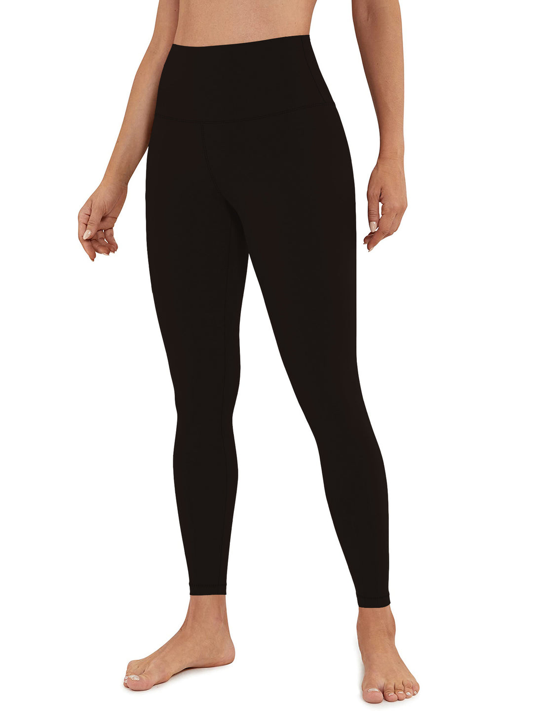 Damen Hohe Taillen Yoga-Leggings mit Bauchkontrolle und hohem Stretch echoarchiv-