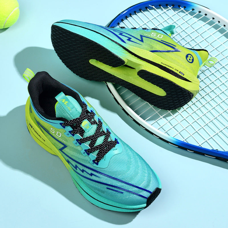 Unisex Performance-Laufschuhe mit gradienter Mesh-Oberschicht und reaktiver Schaumzwischensohle – Tavélo