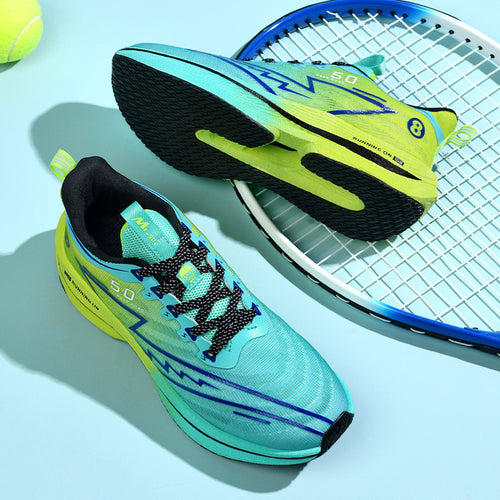 Unisex Performance-Laufschuhe mit gradienter Mesh-Oberschicht und reaktiver Schaumzwischensohle – Tavélo