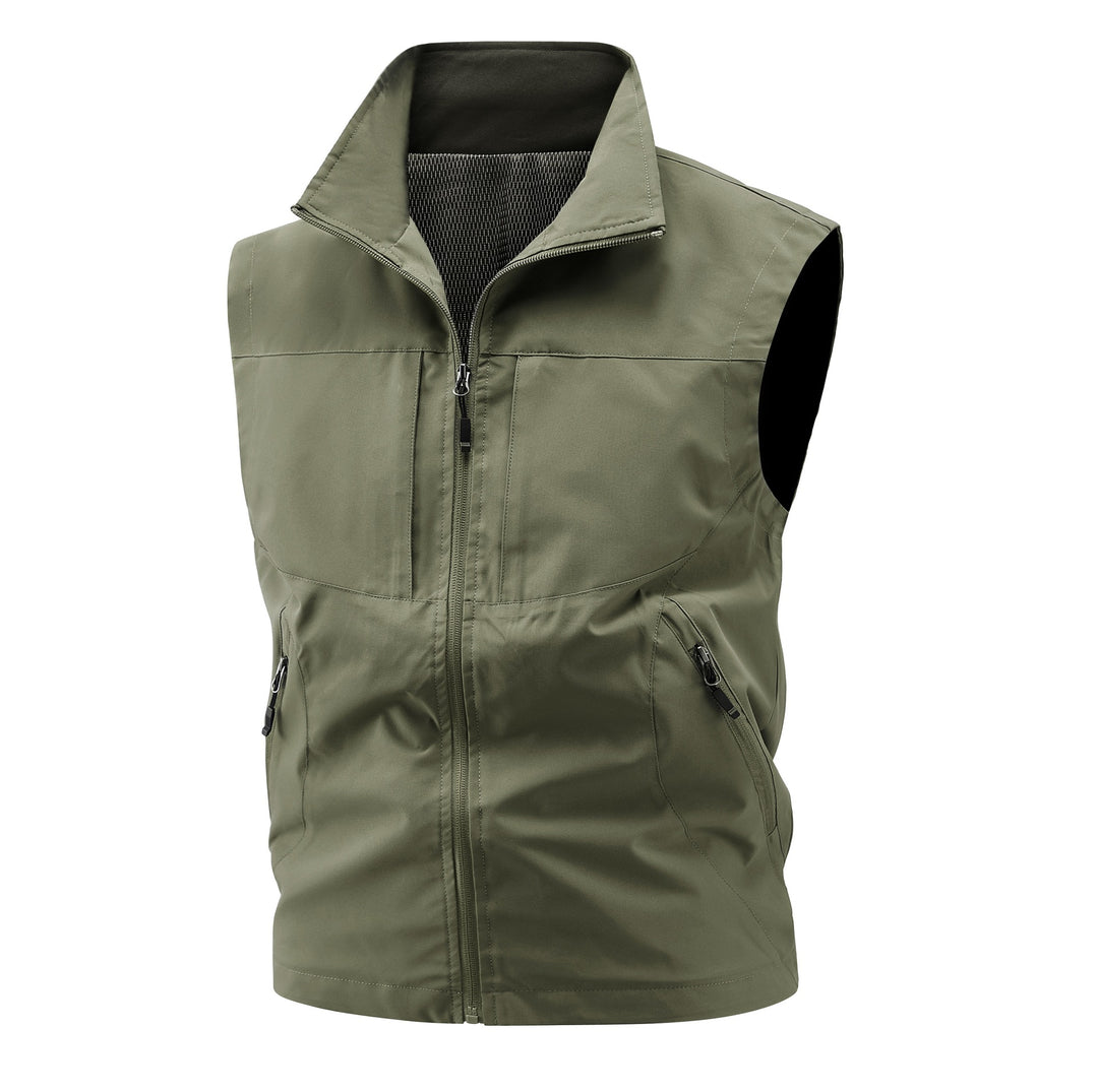 Damen atmungsaktive Softshell-Weste mit Stehkragen und taillierter Schnittführung Echoarchiv