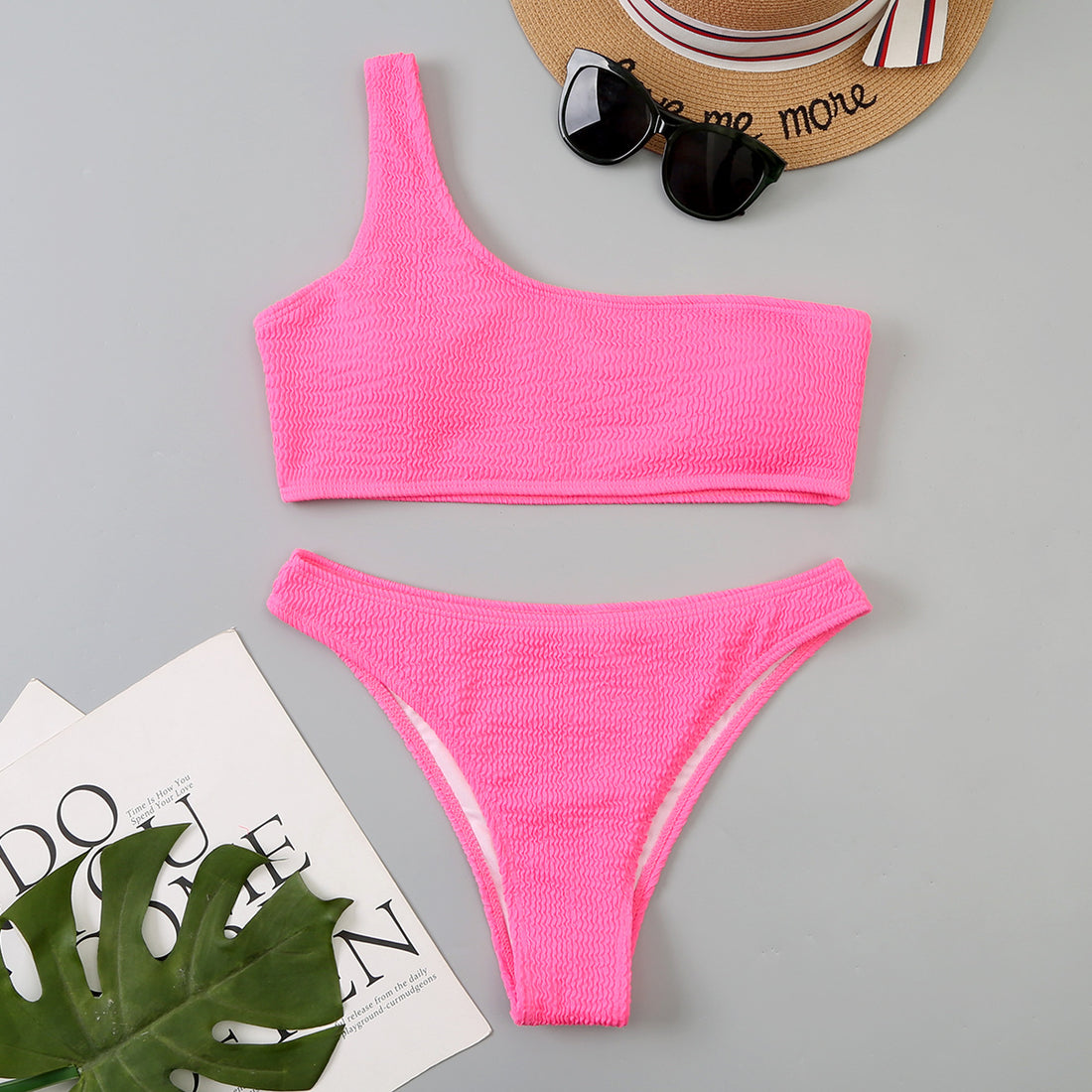 Damen asymmetrisches Bikini-Set – Maréssa
