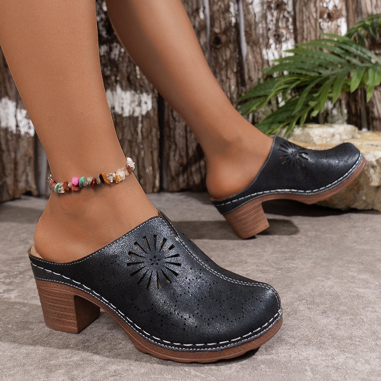 Damen Offene Clogs Echoarchiv