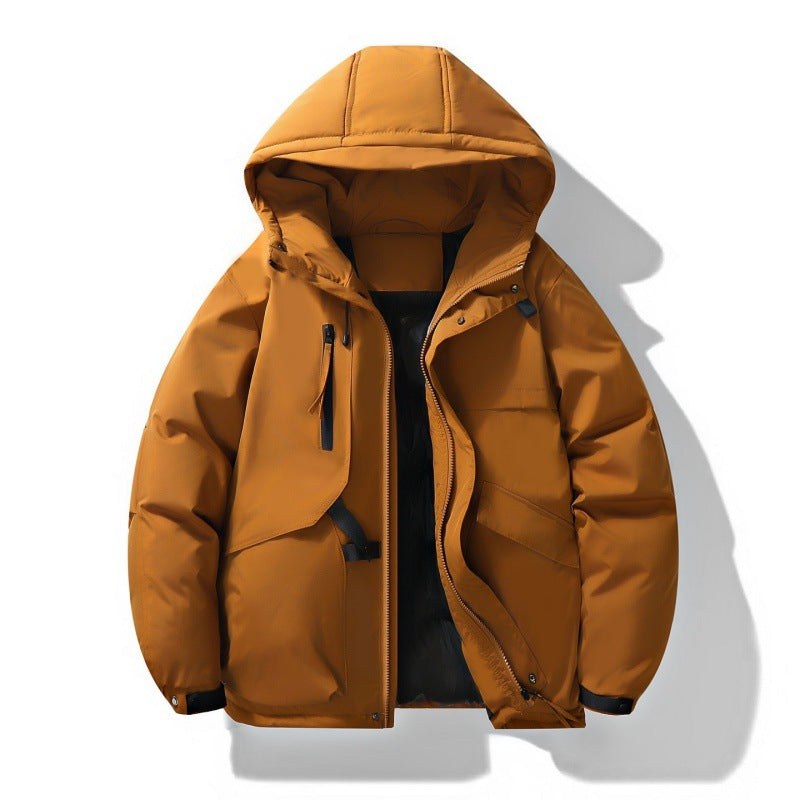 Herren Isolierte Parka-Jacke mit Kapuze Echo Archiv