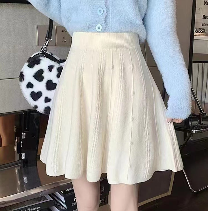 Damen Eleganter und luftiger A-Linien Rock Echo Archiv