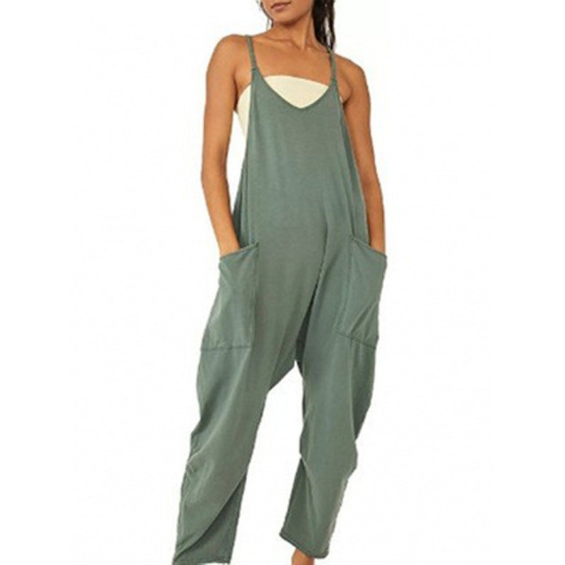 Damen Overall mit lässigem Schnitt und praktischen Taschen Echo Archiv