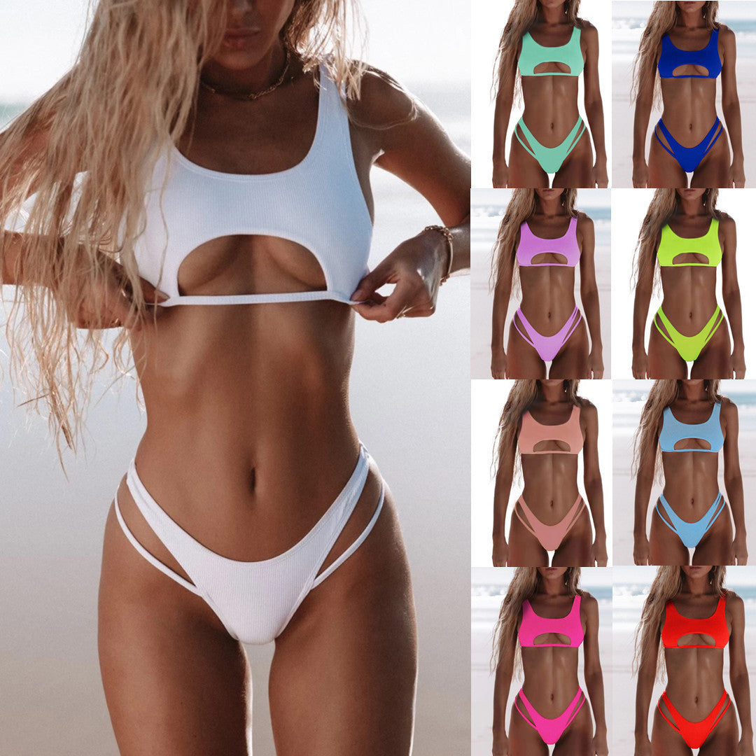 Damen Bikini-Set mit innovativem Cut-Out-Design Echo Archiv