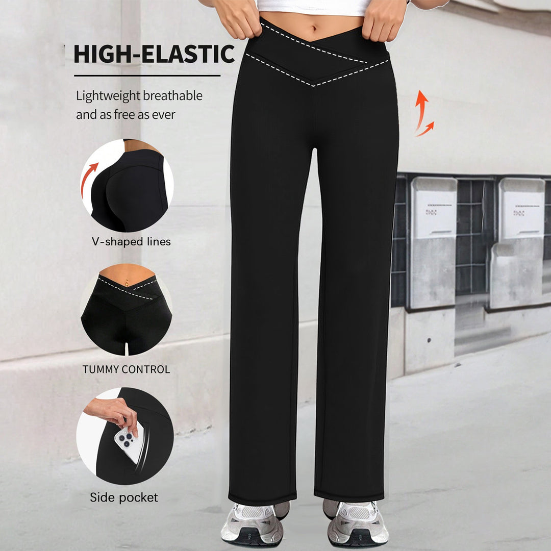 Damen Kompressionshose mit hoher Taille und Tummy Control Echo Archiv