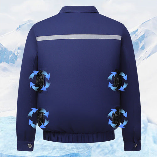 Unisex nan kühlende Arbeitsjacke mit integrierten Lüftersystem Echo Archiv