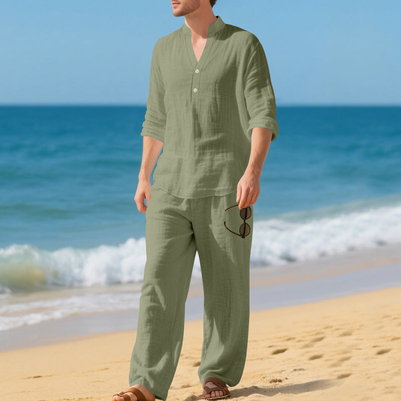 Herren lässiges Strandoutfit Echoarchiv