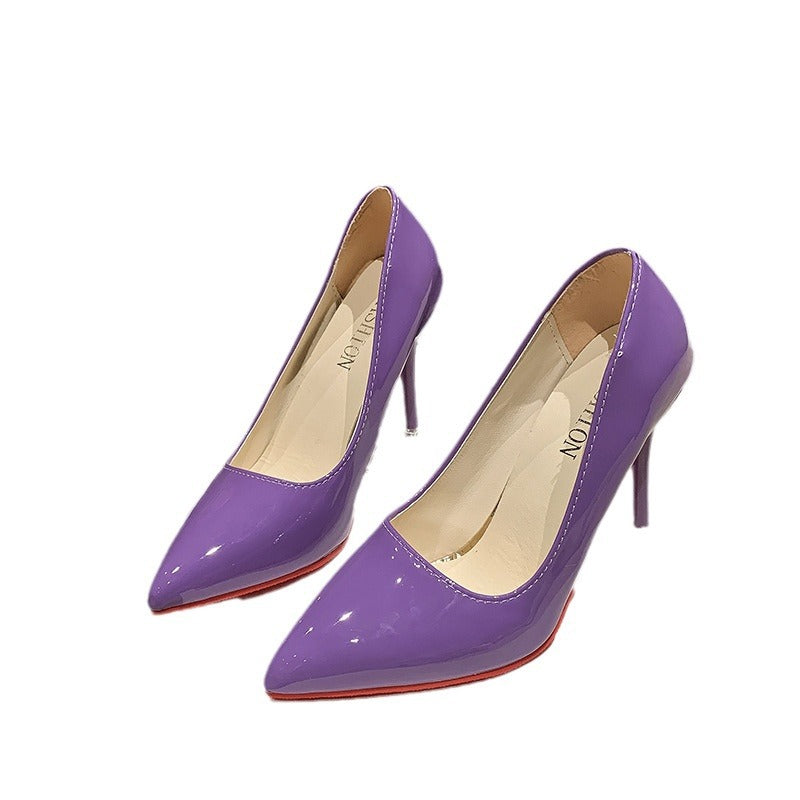 Damen Elegante High Heels mit spitz zulaufender Vorderkappe und transparentem Absatz Echoarchiv