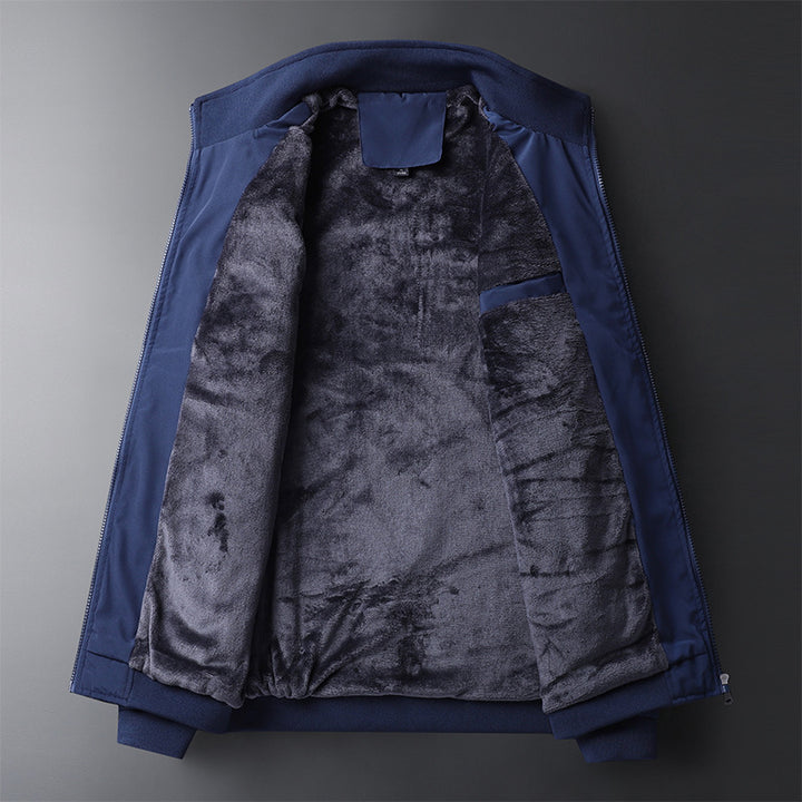 Herren Softshell‑Bomberjacke mit wärmender Fleece‑Innenlage Echo Archiv