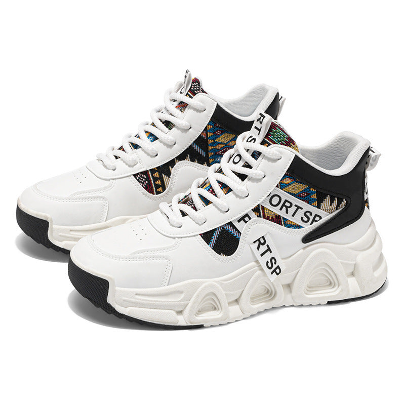 Damen Sportliche Sneakers mit bunten Designs und gepolsterter Sohle Echo Archiv