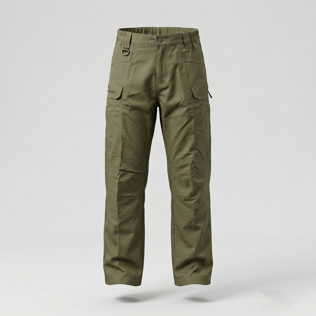 Herren Trekking‑Cargohose mit Knieverstärkung, multifunktionalen Taschen und geradem Schnitt Echo Archiv