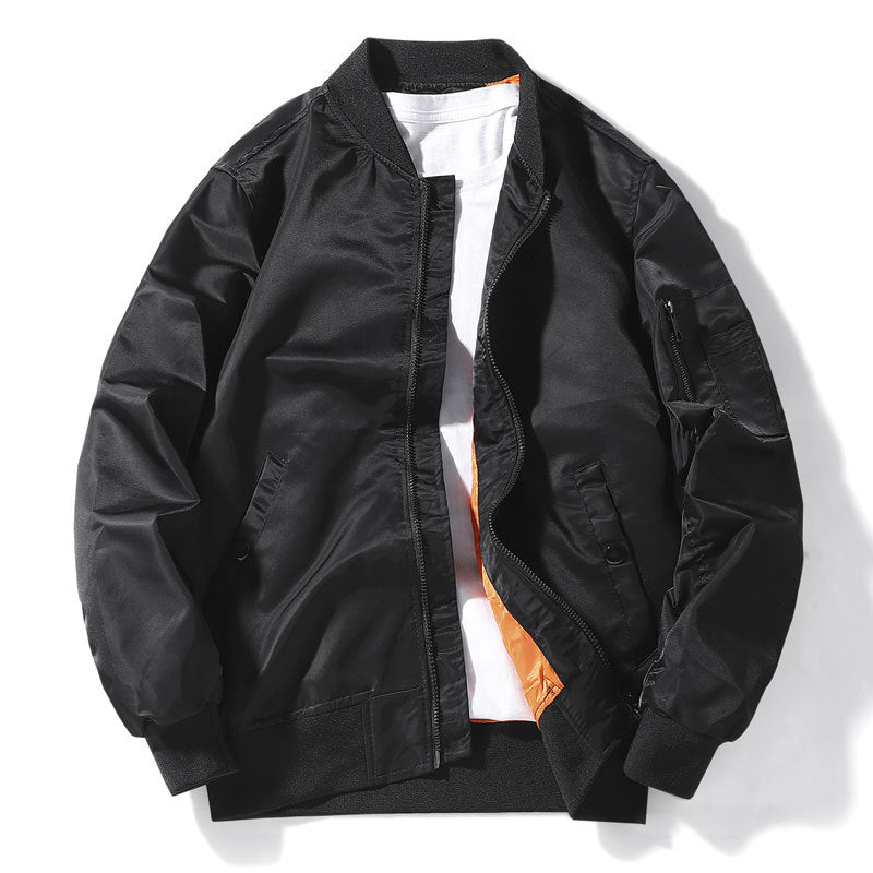 Herren sportliche Bomberjacke mit strapazierfähigem Material und modischem Design Echoarchiv