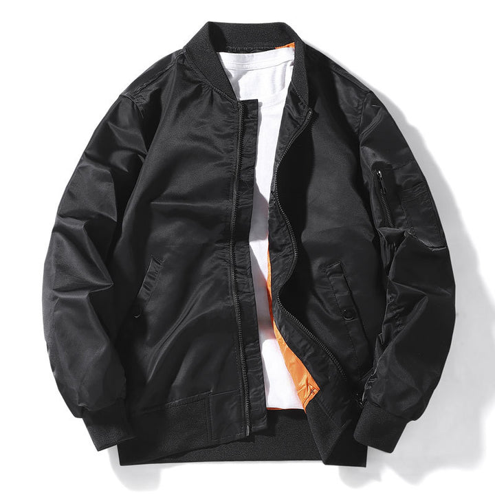 Herren sportliche Bomberjacke mit strapazierfähigem Material und modischem Design Echoarchiv