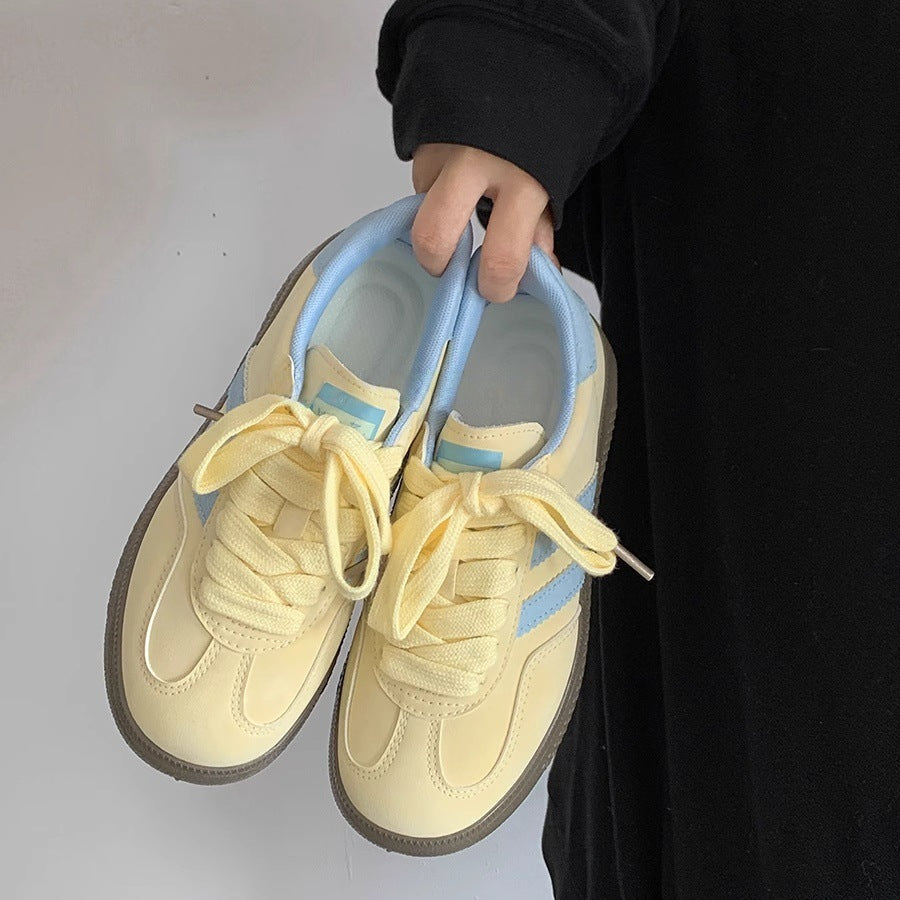 Damen Sneakers mit weichem Obermaterial und trendigen Farbakzenten Echo Archiv