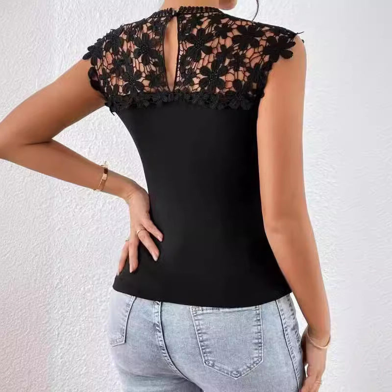 Damen Lace Bodysuit mit eleganter Applikation Echoarchiv
