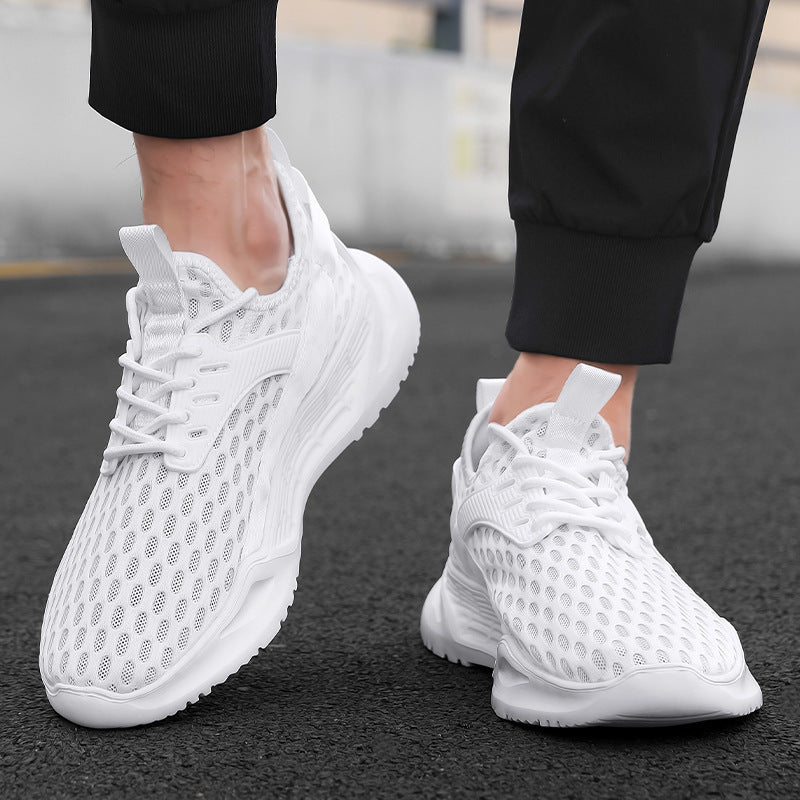 Unisex nan atmungsaktiver Stricksportschuh mit wabenstruktur, sockenähnlichem Schaft und gedämpfter Leichtschaum-Zwischensohle Echo Archiv