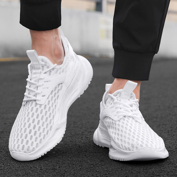 Unisex nan atmungsaktiver Stricksportschuh mit wabenstruktur, sockenähnlichem Schaft und gedämpfter Leichtschaum-Zwischensohle Echo Archiv