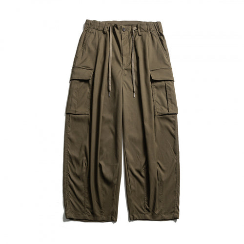 Herren Cargo-Hose im Baggy‑Schnitt mit Kordelzug und großen Pattentaschen Echo Archiv