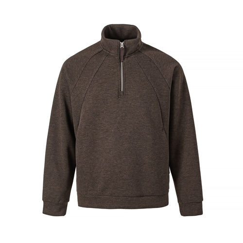 Unisex Halb‑Zip Oversize Sweatshirt mit Stehkragen und Raglanärmeln Echoarchiv