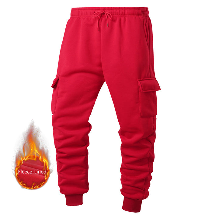 Herren Fleecegefütterte Cargo-Hose Echoarchiv