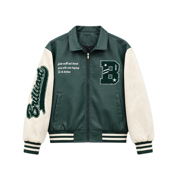 Herren Modische Collegejacke Echo Archiv