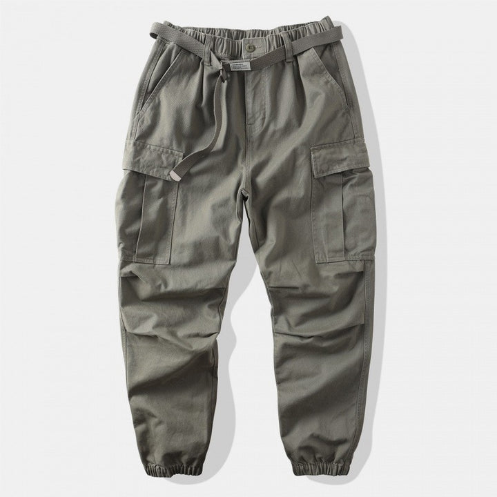 Herren Cargo-Hose mit verstellbarem Bund und praktischen Taschen Echo Archiv