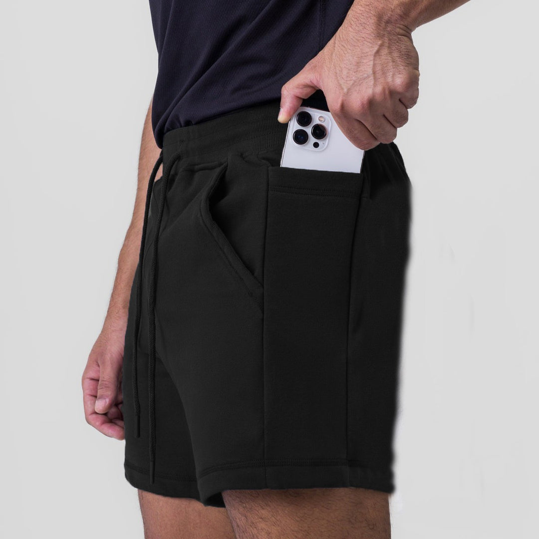 Herren Bequeme Shorts mit seitlichen Taschen und verstellbarem Bund Echoarchiv