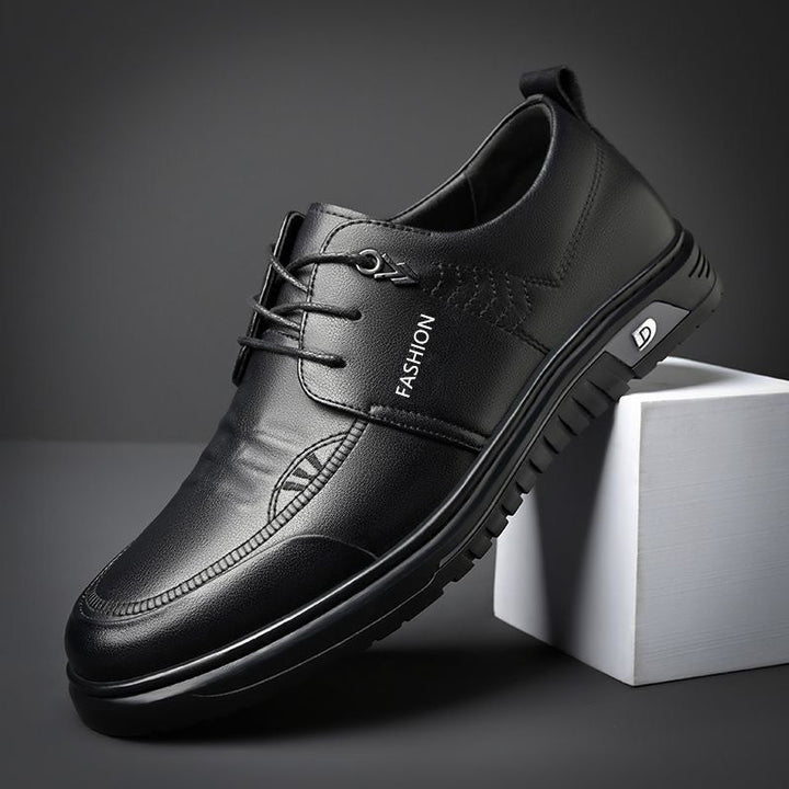 Herren Elegante Schnürschuhe aus hochwertigem Leder mit rutschfester Sohle – Tavélo