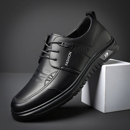 Herren Elegante Schnürschuhe aus hochwertigem Leder mit rutschfester Sohle – Tavélo